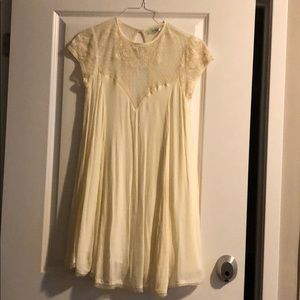 Kimichi Blue dress in Ivory. Never been worn